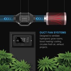 Quạt ống nội tuyến EC 4/6/8 inch có bộ điều khiển 10 EC100 2