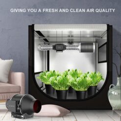 Quạt ống nội tuyến EC 4/6/8 inch có bộ điều khiển 12 EC100 4