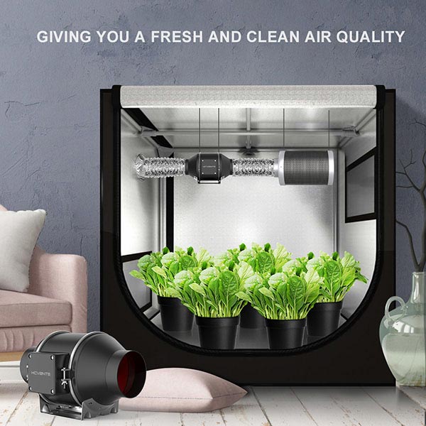 Quạt ống nội tuyến EC 4/6/8 inch có bộ điều khiển 5 EC100 4