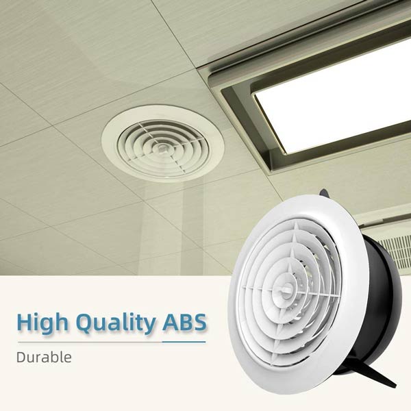 Nắp lưới tản nhiệt xoay ABS có thể điều chỉnh 4/6/8 inch 3 Grille Cover 2