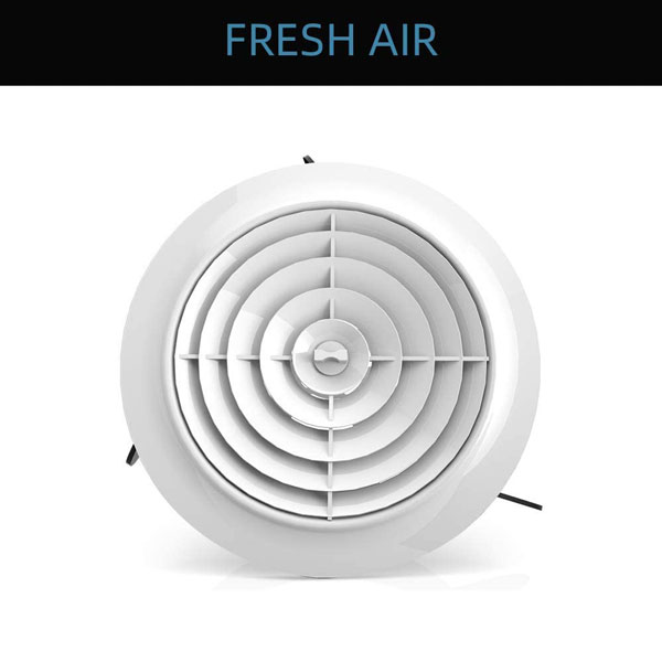 Nắp lưới tản nhiệt xoay ABS có thể điều chỉnh 4/6/8 inch 6 Grille Cover 5