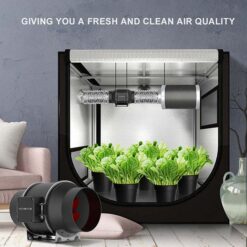 Quạt ống nội tuyến EC 4/6/8 inch có công tắc quay 11 Quat ong EC 3