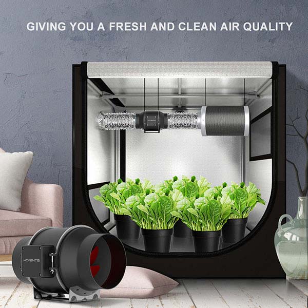 Quạt ống nội tuyến EC 4/6/8 inch có công tắc quay 5 Quat ong EC 3