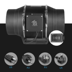 Quạt ống nội tuyến KC Mixed Flow 13 Quat ong noi tuyen 3