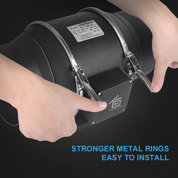 Quạt ống nội tuyến KC Mixed Flow 5 Quat ong noi tuyen 4