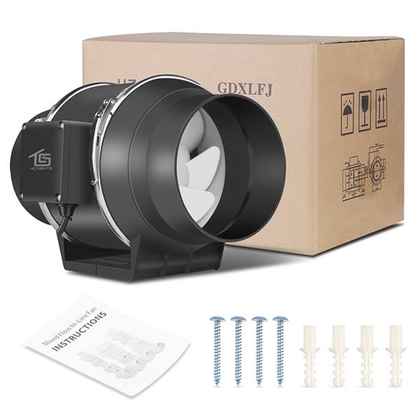 Quạt ống nội tuyến KC Mixed Flow 3 Quat ong noi tuyen 6