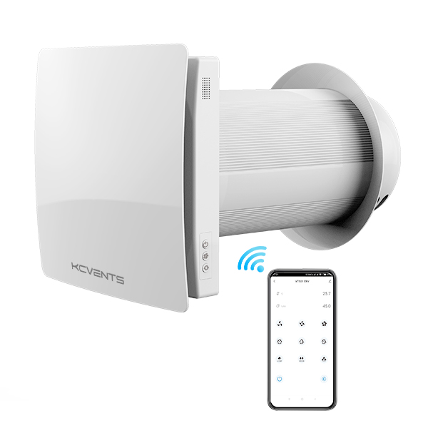 Máy cấp khí tươi hồi nhiệt VT100 bản 2024 2 VT501