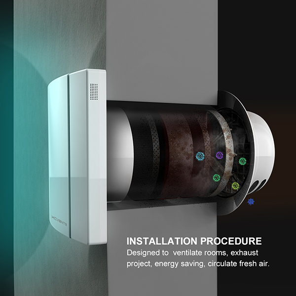 Máy cấp khí tươi hồi nhiệt VT502-WF bản 2024 3 VT502 3