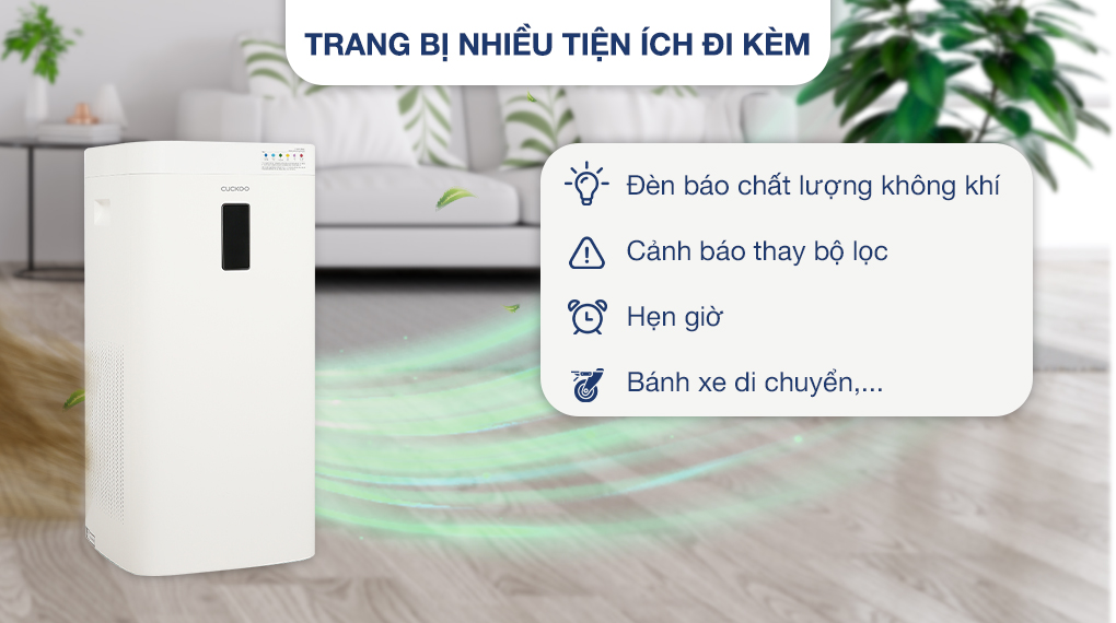 Máy lọc không khí Cuckoo CAC-H2110FW 2